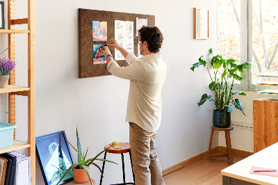 Prikbord Namen van landen zijn kaart