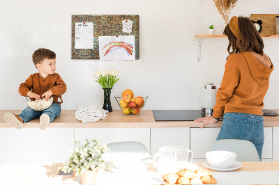 Kurkbord Roest op metaal