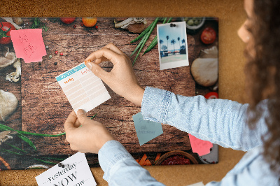 Prikbord Kookplank