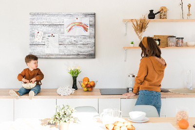 Kurkbord Geschilderde planken