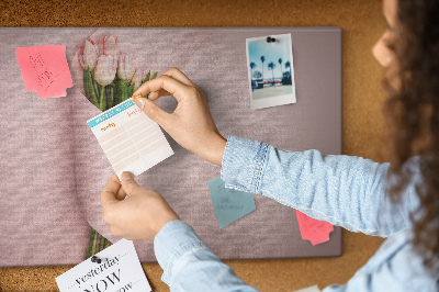 Prikbord Boeket bloemen