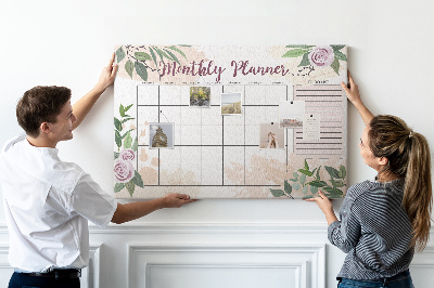 Kurkbord Rose planner