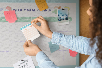 Kurkbord Een gezond maaltijdplan