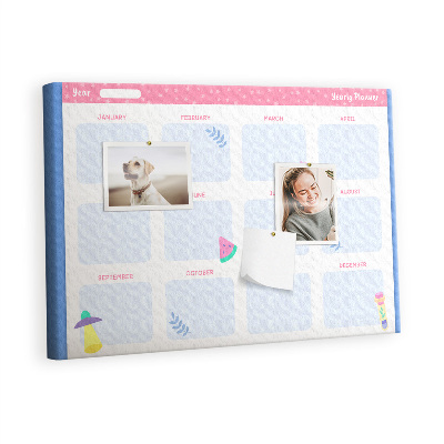 Prikbord Maandelijkse planner