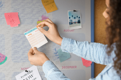 Prikbord Maandelijkse planner