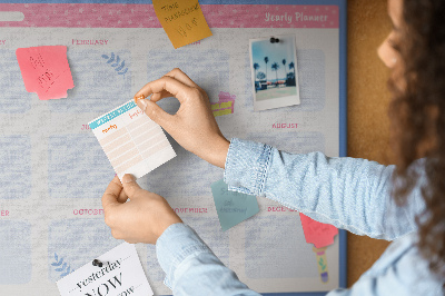 Prikbord Maandelijkse planner