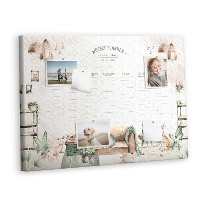 Prikbord Gezellige planner