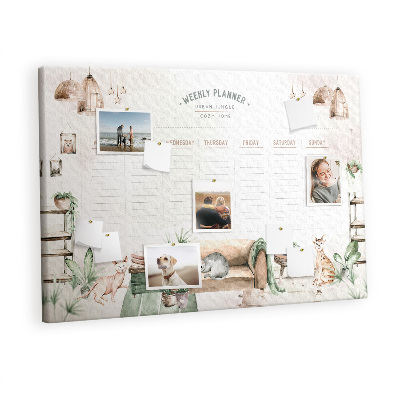 Prikbord Gezellige planner