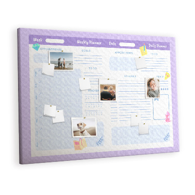 Prikbord Roze jaarplanner