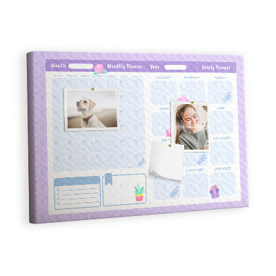 Prikbord Roze planner