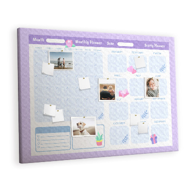 Prikbord Roze planner