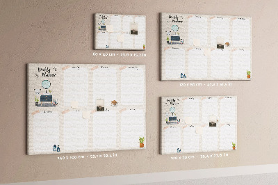 Prikbord Weekplanner