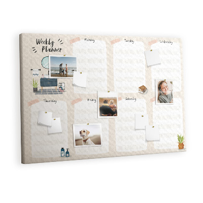 Prikbord Weekplanner