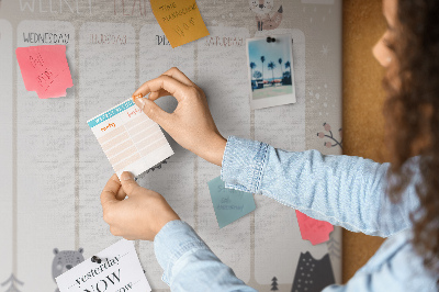 Prikbord Een lange planner