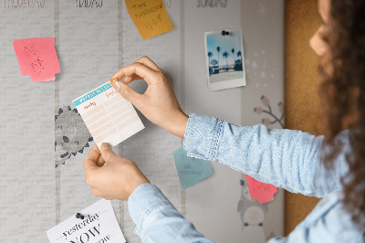 Prikbord Een lange planner