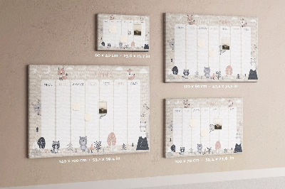 Prikbord Een lange planner