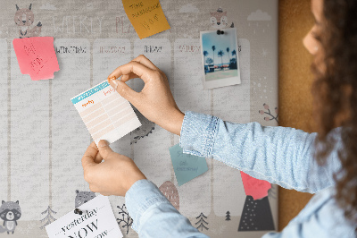 Prikbord Een lange planner