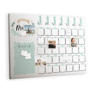 Prikbord Bloemenplanner