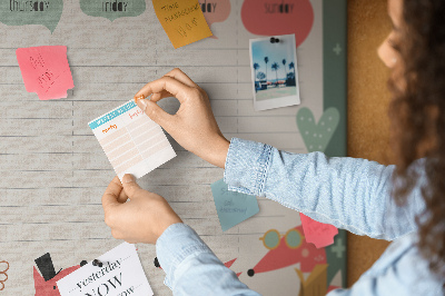 Kurk bedrukken Planner voor kinderen