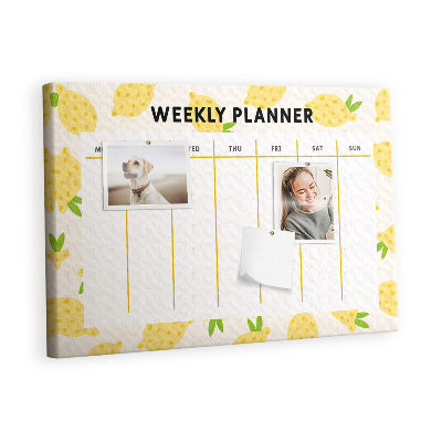 Kurk prikbord Lemonplanner