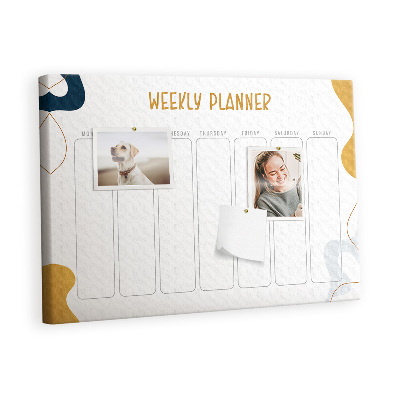 Kurk prikbord Weekplanner