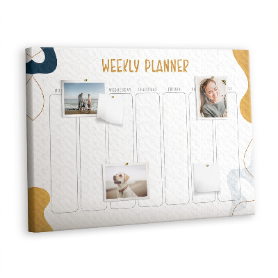 Kurk prikbord Weekplanner