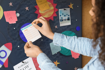 Prikbord Kosmos voor kinderen