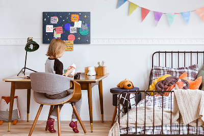 Prikbord Kosmos voor kinderen