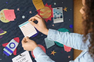 Prikbord Kosmos voor kinderen