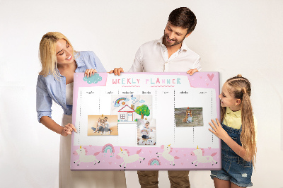 Prikbord Planner voor kinderen