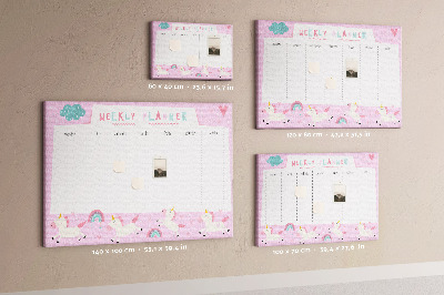 Prikbord Planner voor kinderen