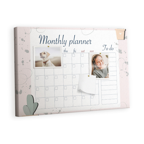 Prikbord Planner van de maand