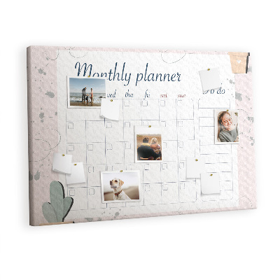 Prikbord Planner van de maand