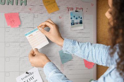 Kurk prikbord Planner voor kinderen