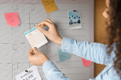 Kurk prikbord Planner voor kinderen