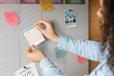 Kurk bedrukken Bloemenplanner