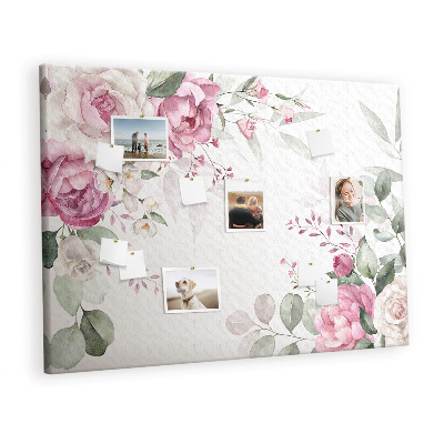 Prikbord Bloemenframe