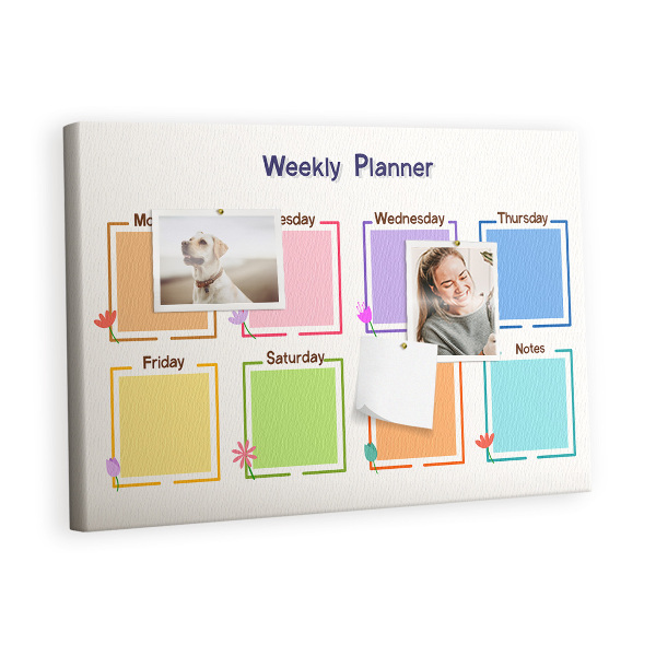 Prikbord Weekplanner