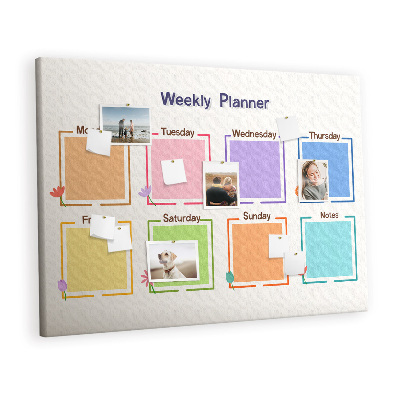 Prikbord Weekplanner