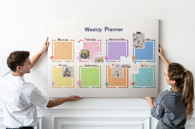 Prikbord Weekplanner