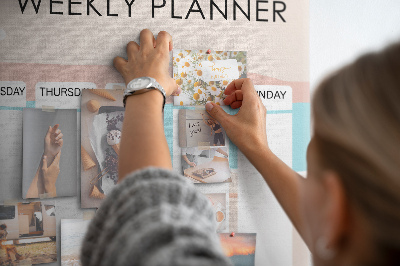 Kurk bedrukken Weekplanner