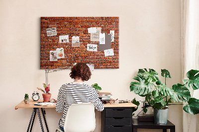 Kurkbord Oude bakstenen muur