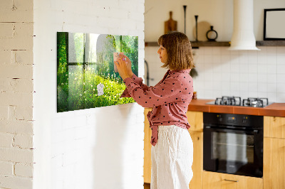 Memobord keuken Lente natuur