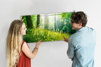 Memobord keuken Lente natuur