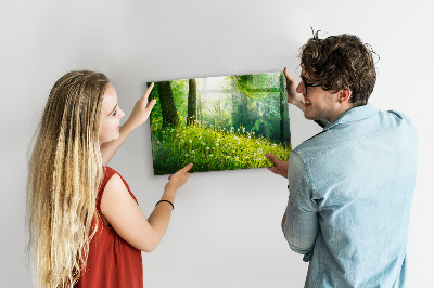 Memobord keuken Lente natuur