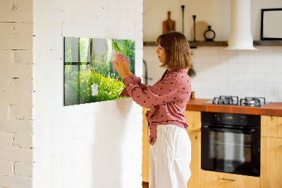 Memobord keuken Lente natuur