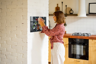 Magneet bord Specerijen