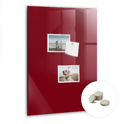 Magneetbord Bordeaux kleur