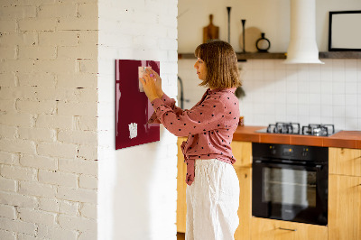 Magneetbord Bordeaux kleur