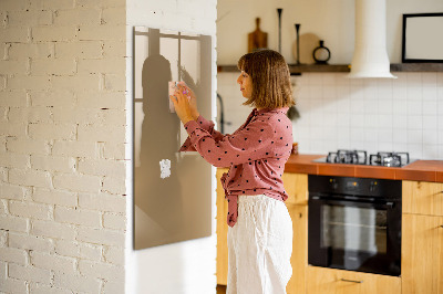 Magneetbord Donkerbeige kleur